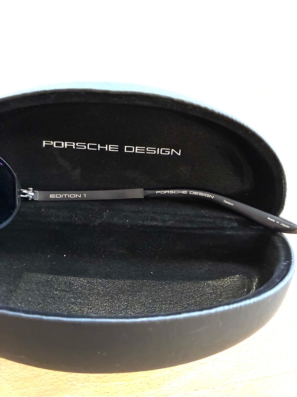 Porsche Design Men’s Black Aviator Sunglasses - Picture 11 of 13